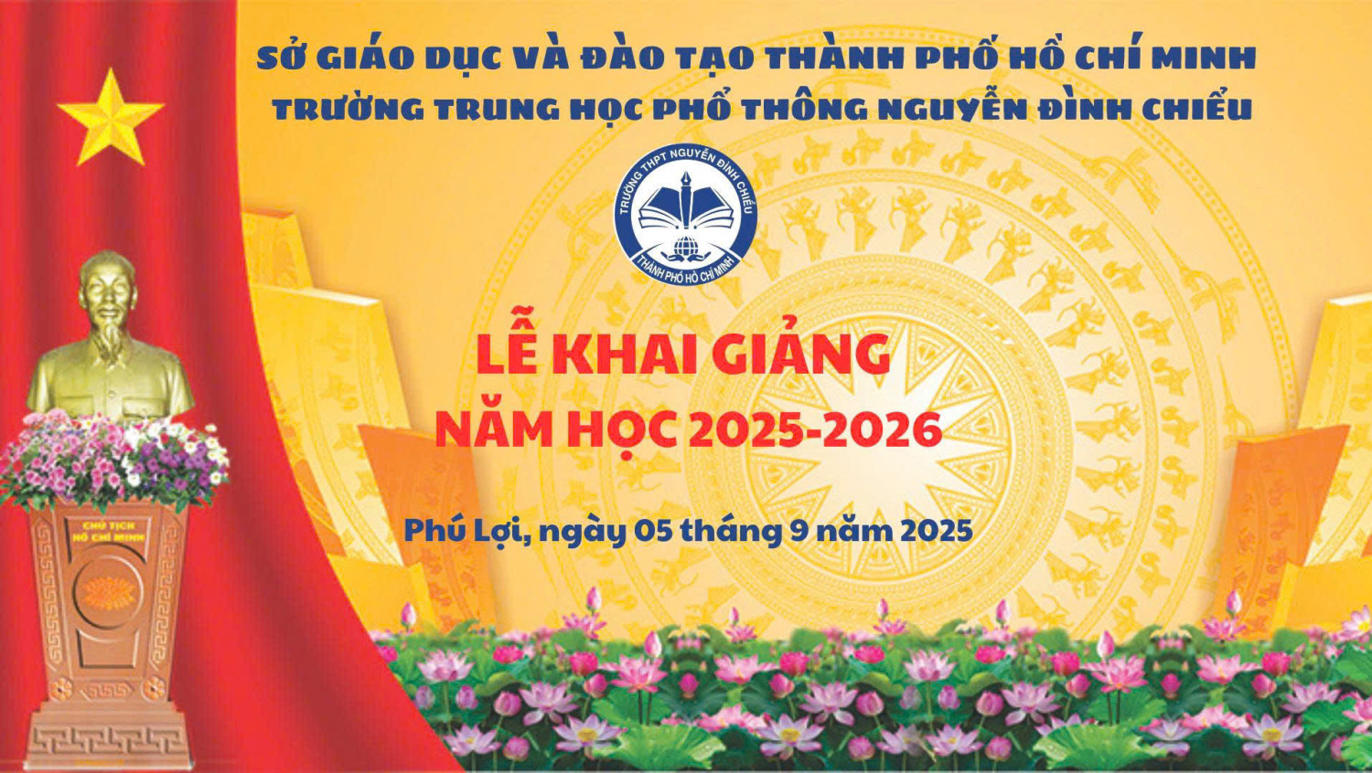 TỔ CHỨC LỄ KHAI GIẢNG NĂM HỌC 2025-2026